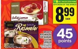 Food Basics BRAR'S RASMALAI OR NANAK GULAB JAMUN offer