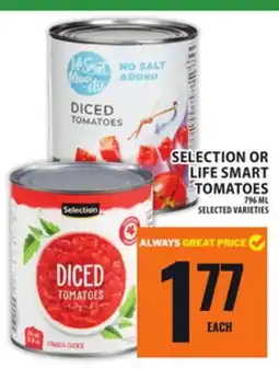 Food Basics SELECTION OR LIFE SMART TOMATOES offer