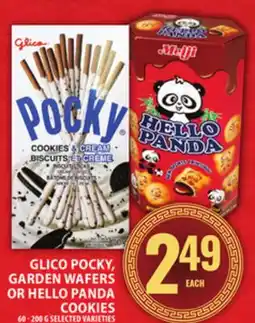 Food Basics GLICO POCKY, GARDEN WAFERS OR HELLO PANDA COOKIES offer
