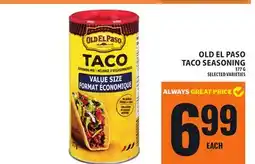 Food Basics OLD EL PASO TACO SEASONING offer