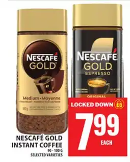 Food Basics NESCAFÉ GOLD INSTANT COFFEE offer