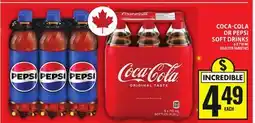 Food Basics COCA-COLA OR PEPSI SOFT DRINKS offer