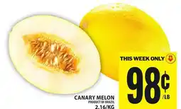 Food Basics CANARY MELON offer