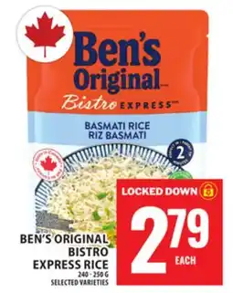 Food Basics BEN'S ORIGINAL BISTRO EXPRESS RICE offer