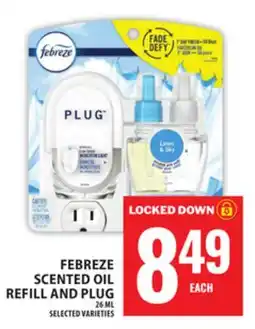 Food Basics FEBREZE SCENTED OIL REFILL AND PLUG offer