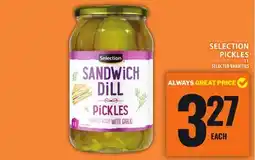 Food Basics SELECTION PICKLES offer