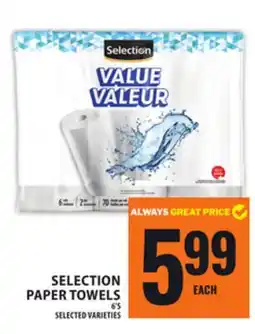 Food Basics SELECTION PAPER TOWELS offer