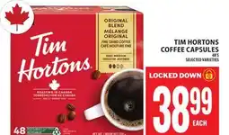Food Basics TIM HORTONS COFFEE CAPSULES offer