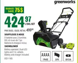 BMR SOUFFLEUSE À NEIGE offer