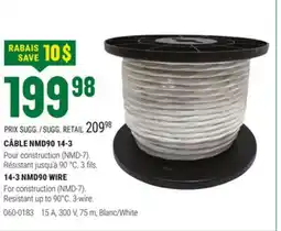 BMR CÂBLE NMD90 14-3 offer