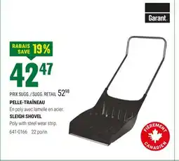 BMR PELLE-TRAÎNEAU offer