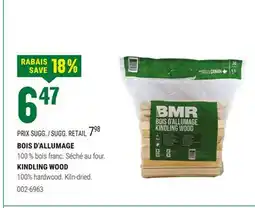 BMR BOIS D'ALLUMAGE offer