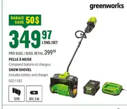 BMR PELLE À NEIGE offer