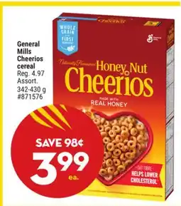 Giant Tiger General Mills Cheerios cereal offer
