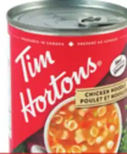 Giant Tiger Tim Hortons soup offer