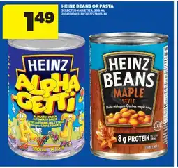 Real Canadian Superstore HEINZ BEANS OR PASTA offer