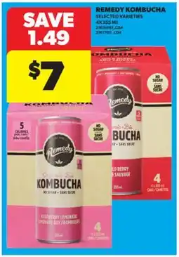 Real Canadian Superstore REMEDY KOMBUCHA offer
