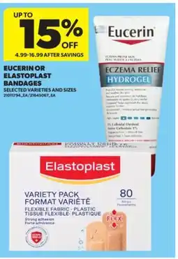 Real Canadian Superstore EUCERIN OR ELASTOPLAST BANDAGES offer