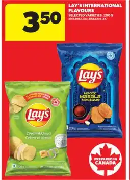 Real Canadian Superstore LAY'S INTERNATIONAL FLAVOURS offer