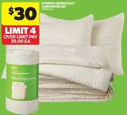 Real Canadian Superstore EVERDAY ESSENTIALS COMFORTER SET offer