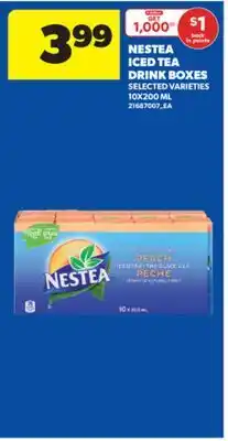 Real Canadian Superstore NESTEA ICED TEA DRINK BOXES offer