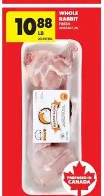 Real Canadian Superstore WHOLE RABBIT offer