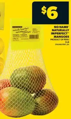 Real Canadian Superstore NO NAME NATURALLY IMPERFECT MANGOES, 3 LB offer