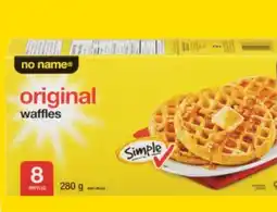 Real Canadian Superstore NO NAME WAFFLES, 8' S offer