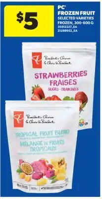 Real Canadian Superstore PC FROZEN FRUIT offer