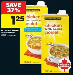 Real Canadian Superstore NO NAME BROTH offer