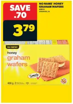 Real Canadian Superstore NO NAME HONEY GRAHAM WAFERS offer