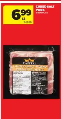 Real Canadian Superstore CURED SALT PORK offer