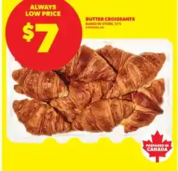 Real Canadian Superstore BUTTER CROISSANTS, 12'S offer