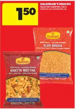 Real Canadian Superstore HALDIRAM'S SNACKS offer