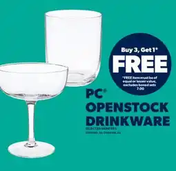 Real Canadian Superstore PC OPENSTOCK DRINKWARE offer