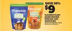 Real Canadian Superstore FLOURISH PLANT BASED PROTEIN PANCAKE AND WAFFLE MIX offer