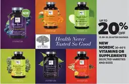 Real Canadian Superstore NEW NORDIC 30-60' S VITAMINS OR SUPPLEMENTS offer