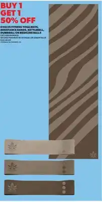 Real Canadian Superstore EVOLVE FITNESS YOGA MATS, RESISTANCE BANDS, KETTLEBELL, DUMBBELL OR MEDICINE BALLS offer