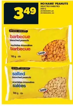 Real Canadian Superstore NO NAME PEANUTS offer
