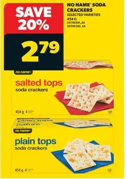 Real Canadian Superstore NO NAME SODA CRACKERS offer