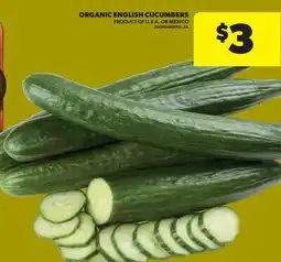 Real Canadian Superstore ORGANIC ENGLISH CUCUMBERS offer