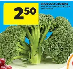 Real Canadian Superstore BROCCOLI CROWNS offer