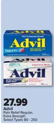 PharmaChoice Advil Pain Relief Regular, Extra Strength offer