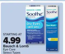 PharmaChoice Bausch & Lomb Eye Care offer