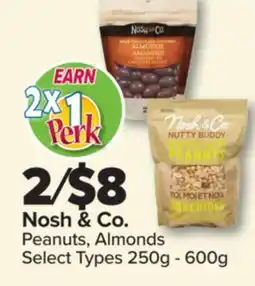 PharmaChoice Nosh & Co. Peanuts, Almonds offer