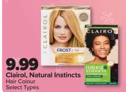 PharmaChoice Clairol, Natural Instincts Hair Colour offer