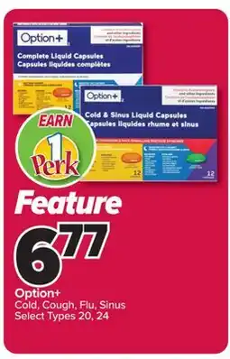 PharmaChoice Option+ Cold, Cough, Flu, Sinus offer