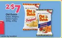 PharmaChoice Old Dutch Chips, Ridgies offer