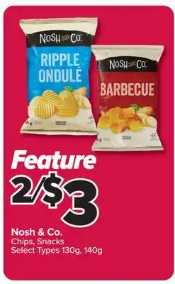 PharmaChoice Nosh & Co. Chips, Snacks offer