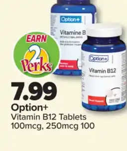 PharmaChoice Option+ Vitamin B12 Tablets offer